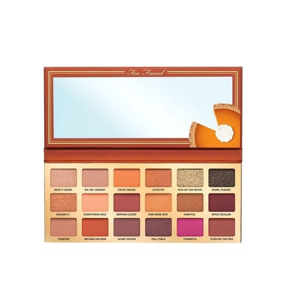 Too Faced Pumpkin Spice Second Slice Sweet & Spicy Eyeshadow Palette New SEALED - Picture 2 of 7